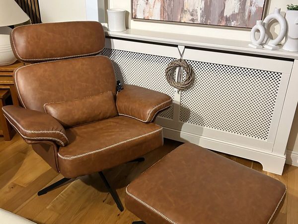 Single Chair & Foot Stool - Main image