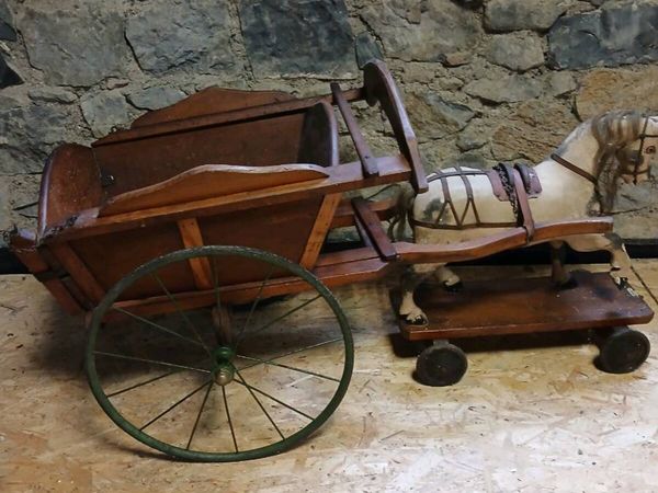 Antique G&J lines horse and cart - Main image