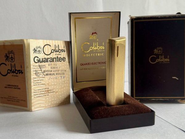 Vintage Colibri 'Super Envoy' pocket lighter - Main image