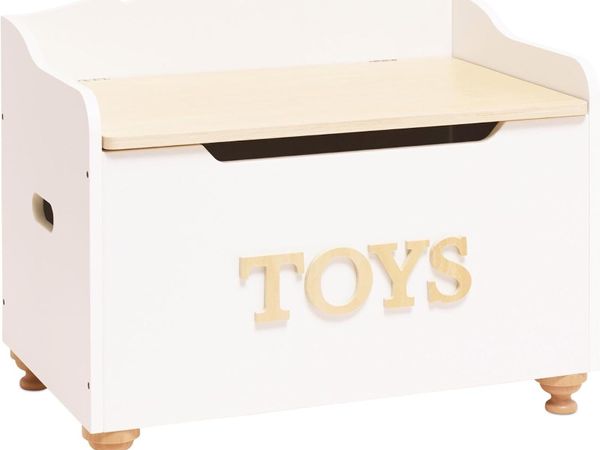 Kids Toy Box for Toys Wooden Storage - Main image