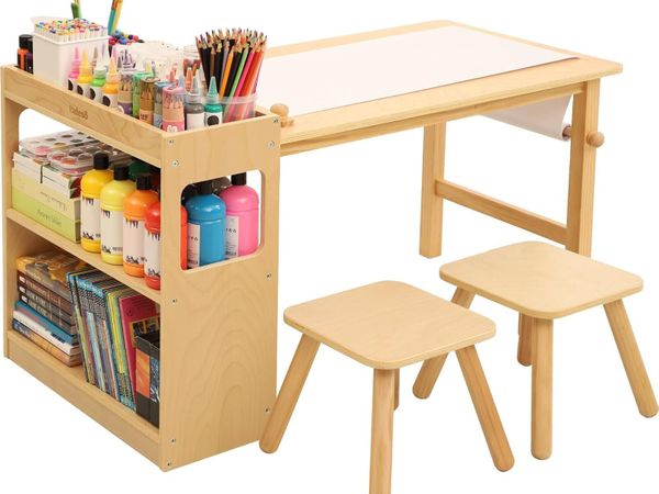 Kids Art Table and 2 Chairs Set - Main image