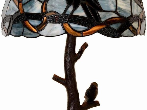 Raven on Tree Branch Table Lamp - Main image