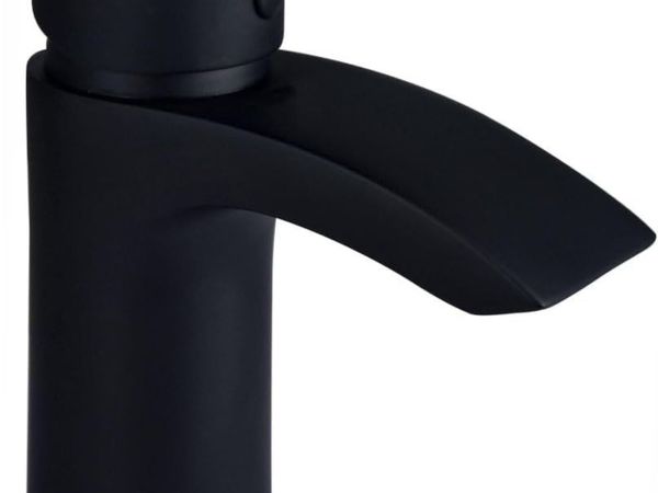 Cascade Mono Basin Mixer Tap Rounded Edge Design - Main image
