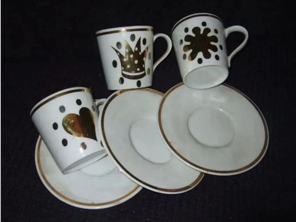 Vintage Harrods/Mid-Century Porcelain Espresso Set - Main image