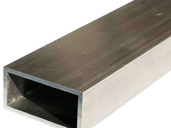 Aluminium box profile mill finish - Main image