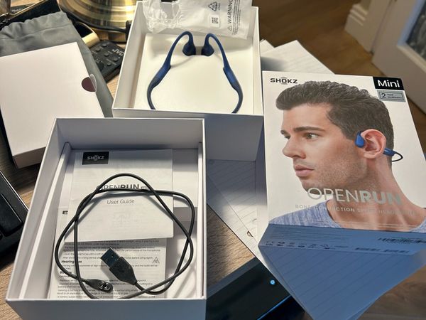 Shokz Headphones Openrun Mini Blue - Main image