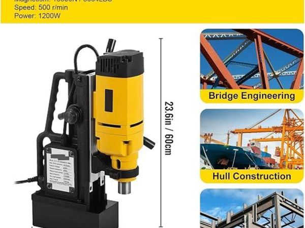 Magnetic Drill Press 200W 23mm Hole Capacity - Main image