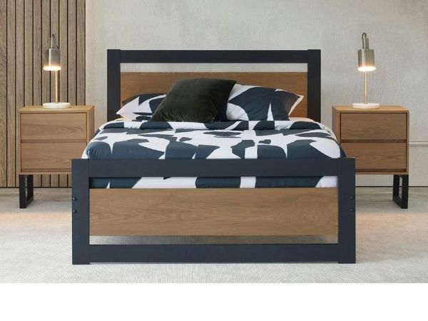 Small Double Bed,  Emma Mattress & 2 Lockers - Main image