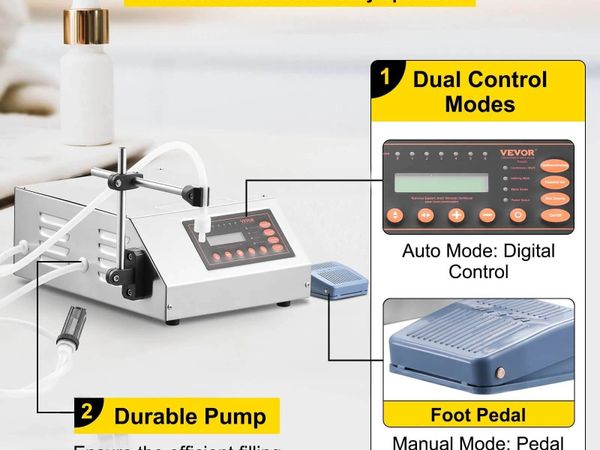 Liquid Filling Machine Adjustable Volume Control - Main image