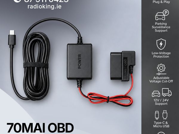 70mai OBD Hardwire Kit - Main image