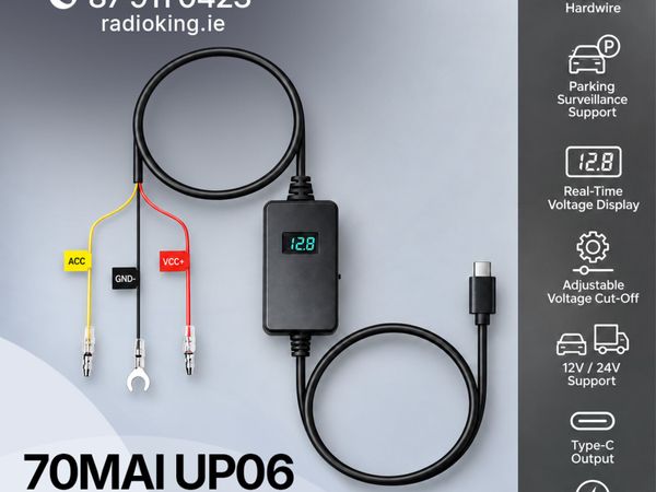 70mai UP06 Adjustable Hardwire Kit - Main image