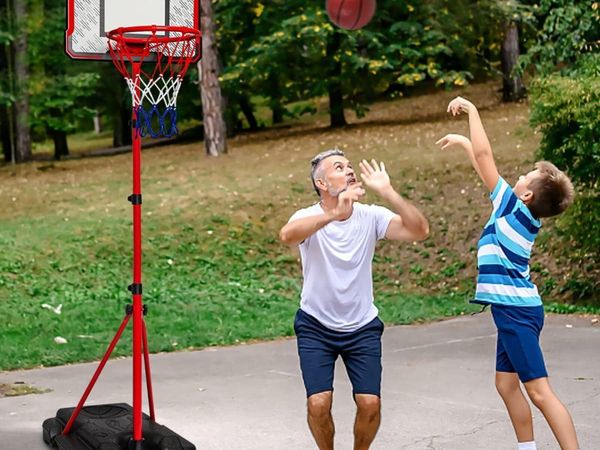Kids Basketball Hoop with 3 Mini Balls Set - Main image