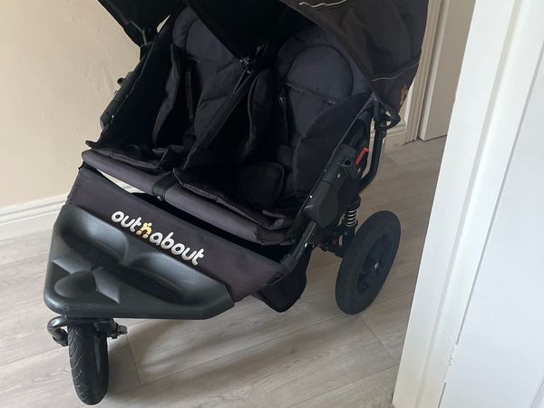 Out and about double buggy - Main image