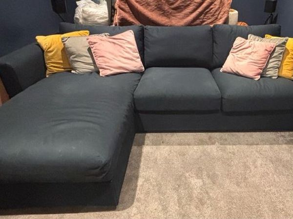 IKEA Sofa with chaise longue storage - Main image