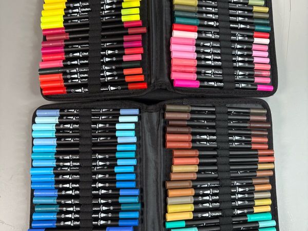 Marker Set - 160 Double Sided Markers - Main image