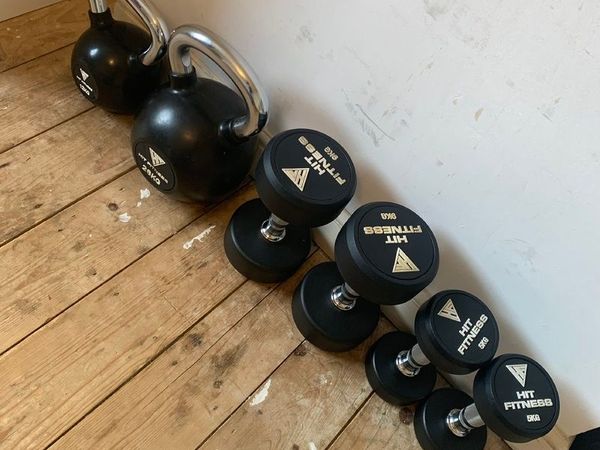 HIT Fitness Dumbbell & Kettlebell Bundle - Main image