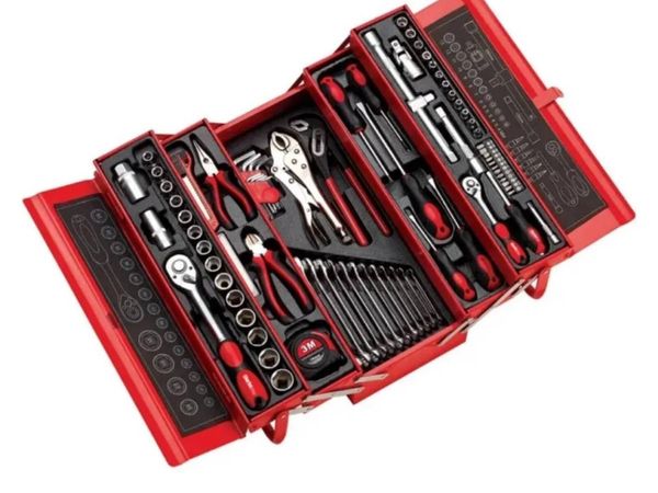 Professional 90 piece Tool Kit with Cantilever Box - Main image