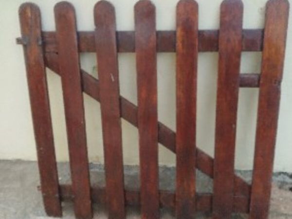 Vintage Teak Wicket gate - Main image