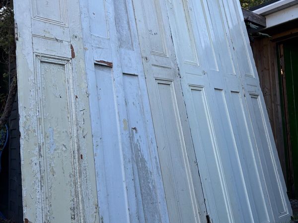 Two pairs of Victorian window shutters - Main image