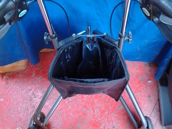 Days 3-Wheel Folding Rollator / Walker with Bag - Main image