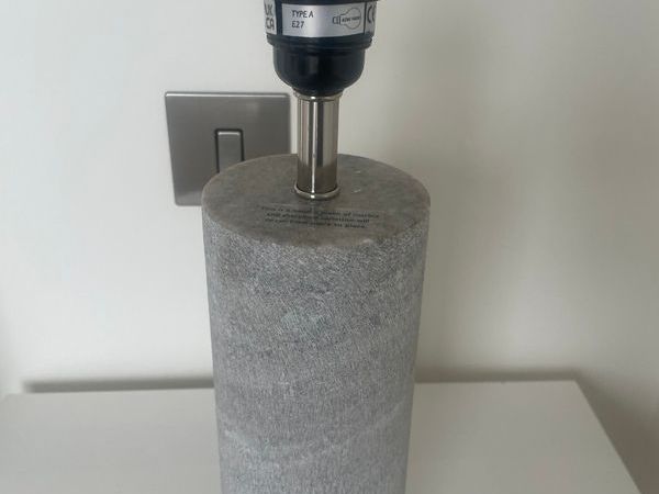 2 X Marble Table Lamps (The White Company) - Main image