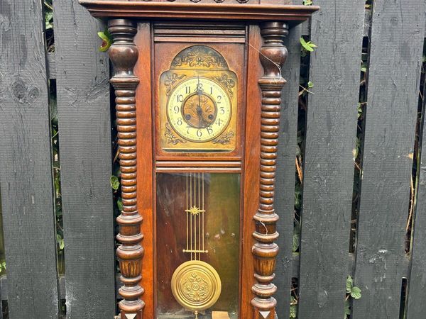 Antique Vienna wall clock - Main image
