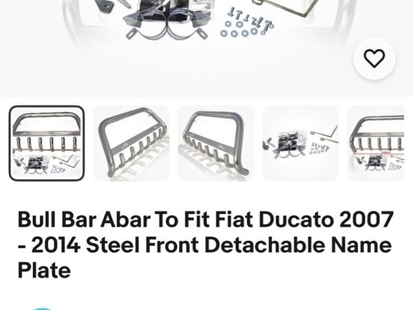Fiat Ducato nudgebar - Main image