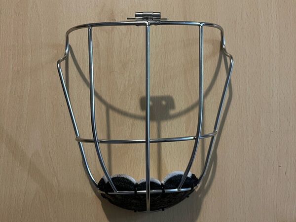 Thurles face guard with a twotone chinpiece - Main image
