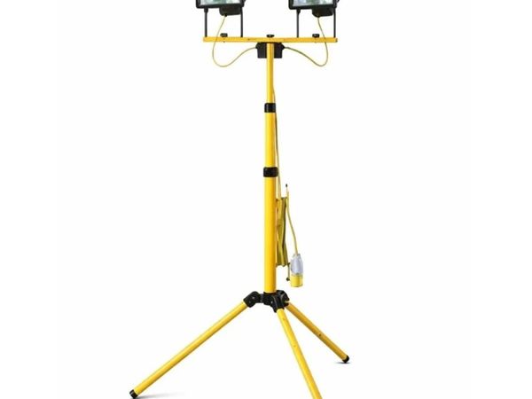 Faithfull Sitelight Twin Adjustable Stand - Main image