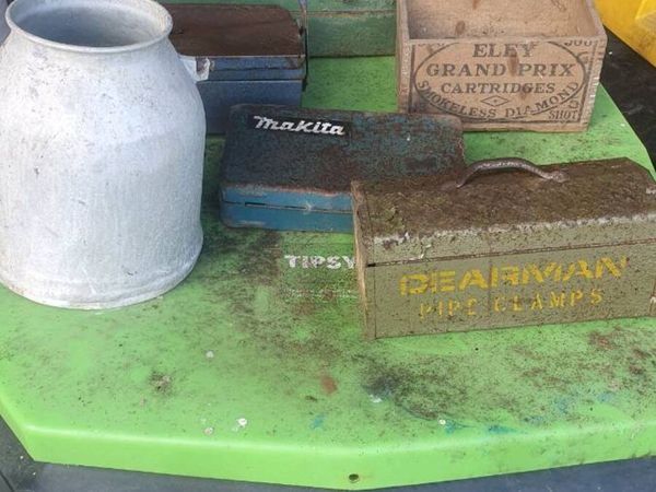 Antique farm implements - Main image