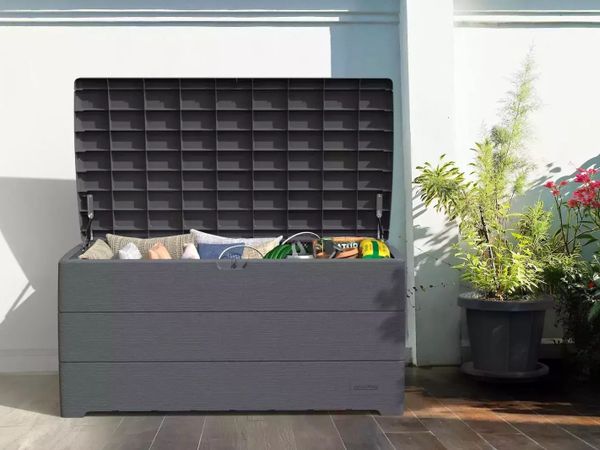 🌟 Durabox 416L Patio Storage Box – Brown or Black - Main image