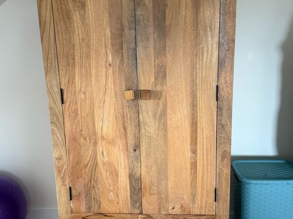 Oak Wardrobe- solid Oak Furniture Land - Main image