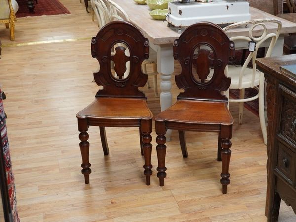 Victorian Hall Chairs - Main image