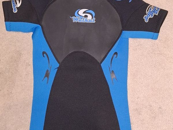 Kids Short Wetsuit, Age 9-10 - Main image