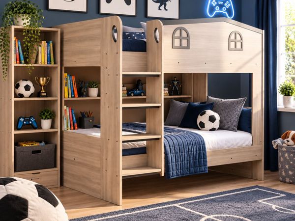 SMALL DOUBLE BUNK BEDS - Main image