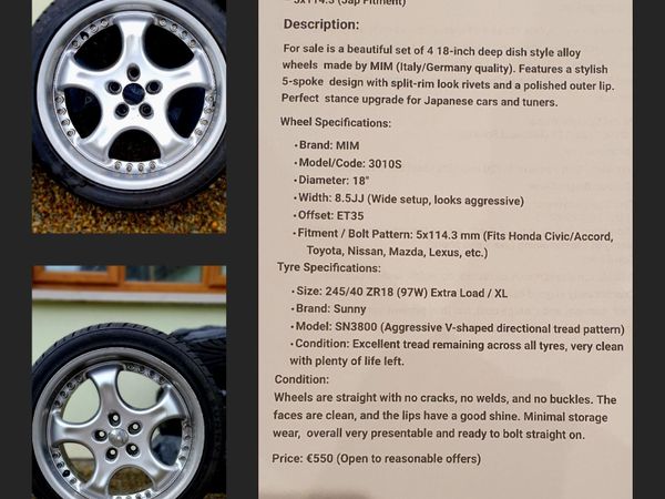 Alloy Wheels &Tyres - Main image