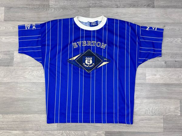 Vintage 1994 Umbro Everton Training Jersey Shirt M - Main image