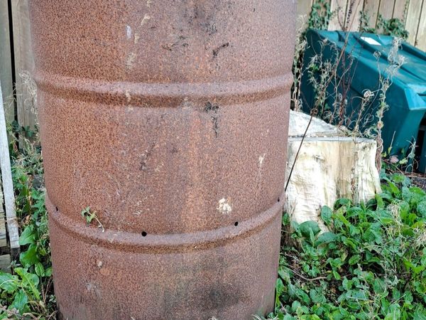 Metal Barrel with Lid - Main image