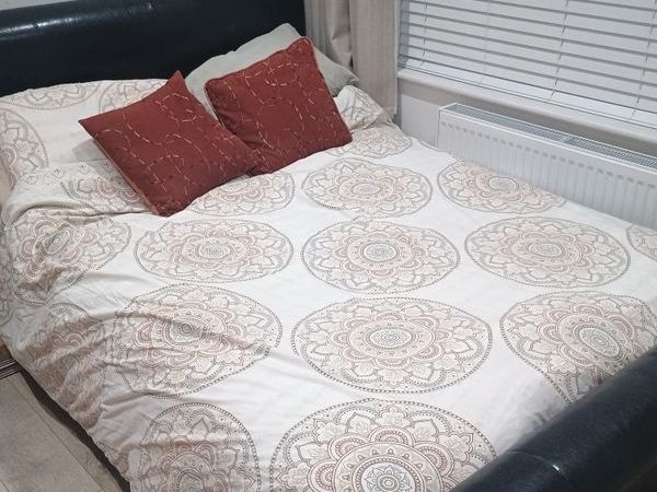Double bed Frame + optional mattress free - Main image