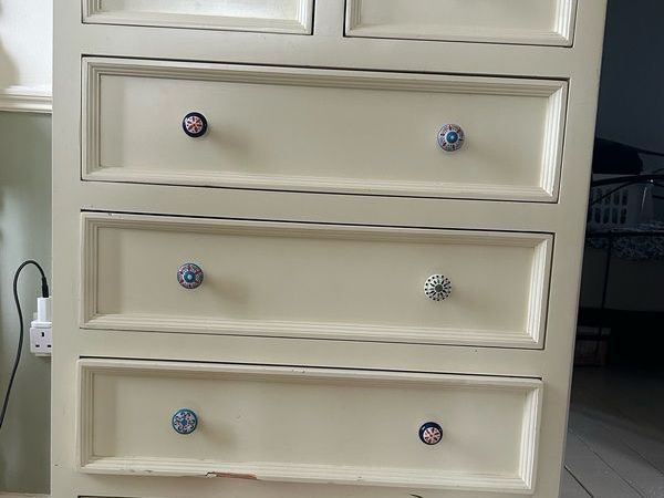 Cream chest of drawers - Main image