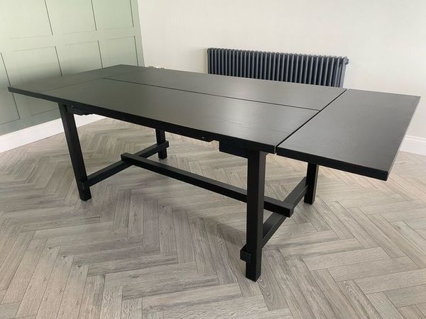 IKEA Extendable Dining Table - Black - Main image