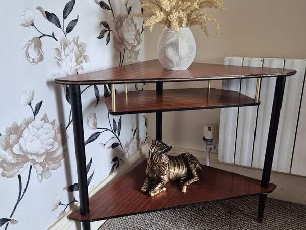 mid century corner table - Main image
