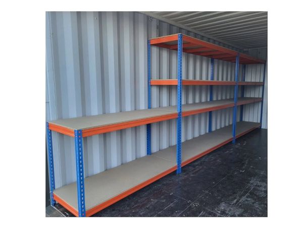 4 Tier Longspan Shelving Garages Sheds Storage - Main image