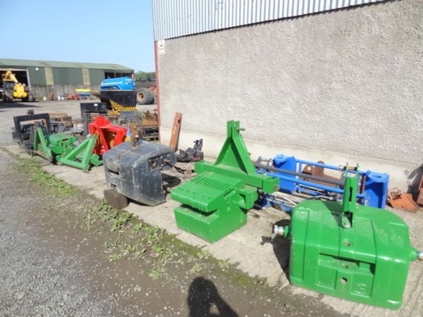 CHOICE John Deere BPW 900KG Front Tractor Weight - Main image