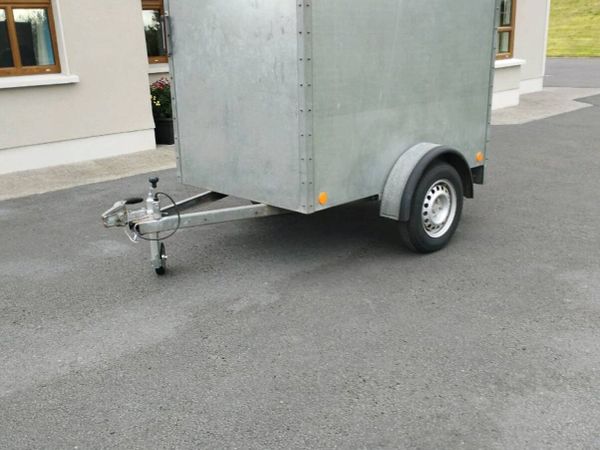 Broniss Galvanised Box Trailer - Main image