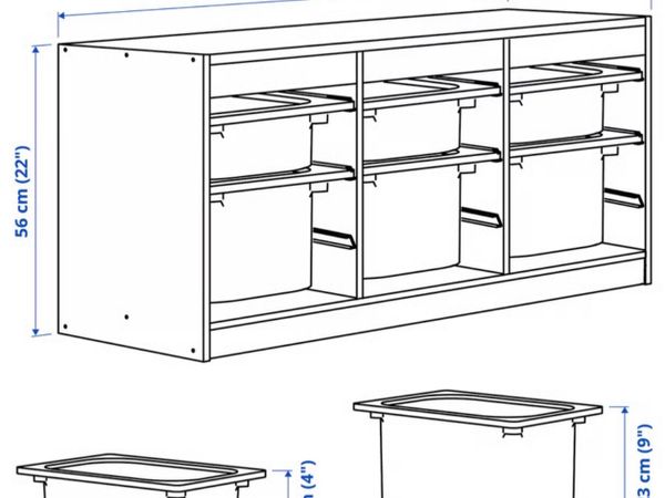Ikea toy unit TROFAST Storage - Main image