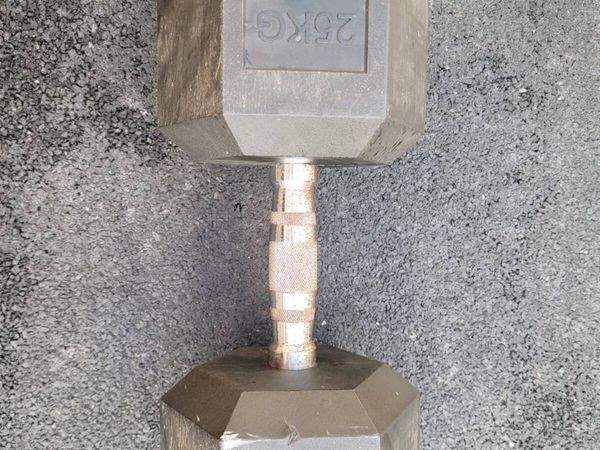 Urban Fitness 25kg Hex Dumbbell - Main image