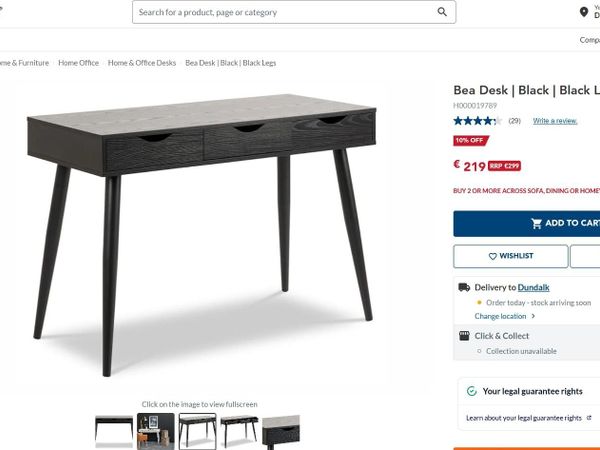 Home Office/Work from home desk. - Main image