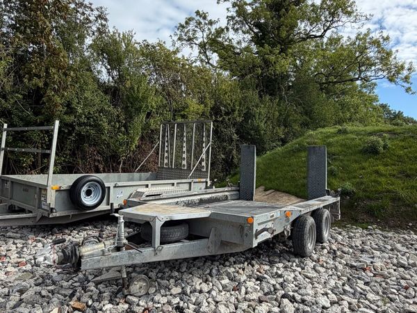 10x6 Ifor Williams Plant Trailer - Main image