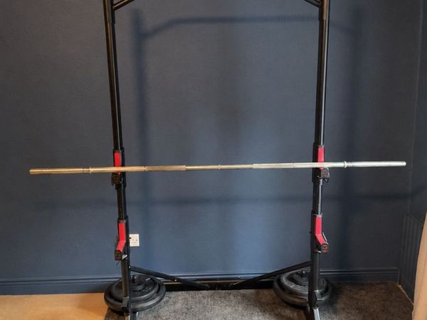 Squat rack with weights - Main image